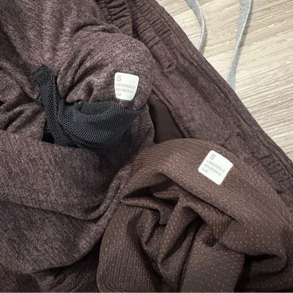 SOLD *** Lululemon Athletica men’s small soft jersey set in espresso, Brown - Picture 8 of 12